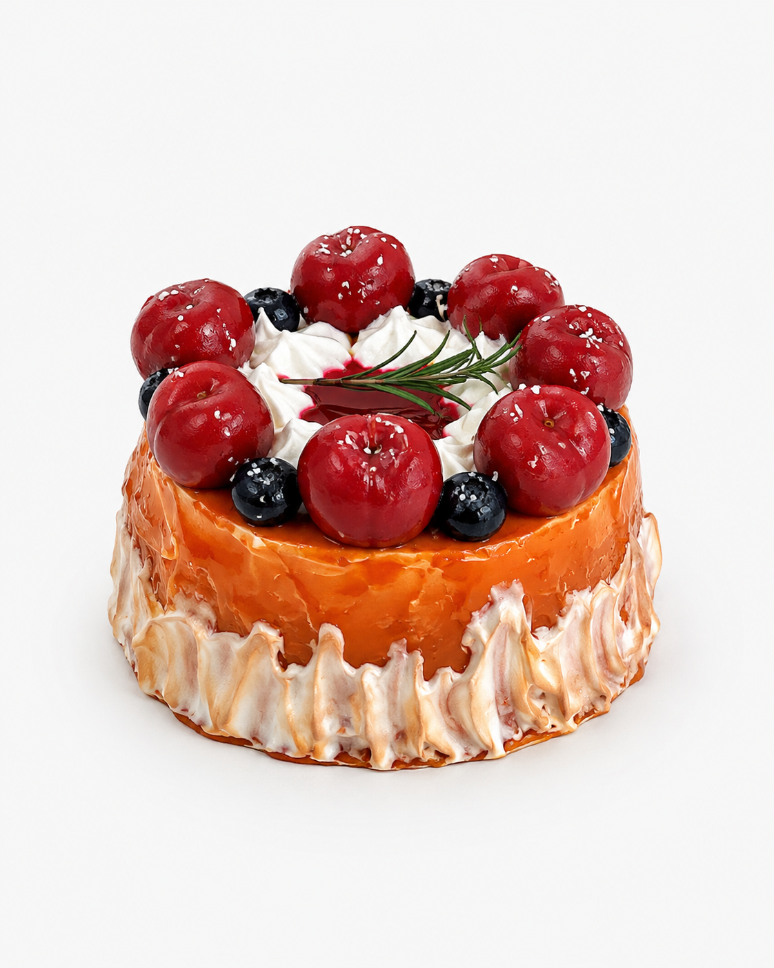 Berries Caramel Mousse