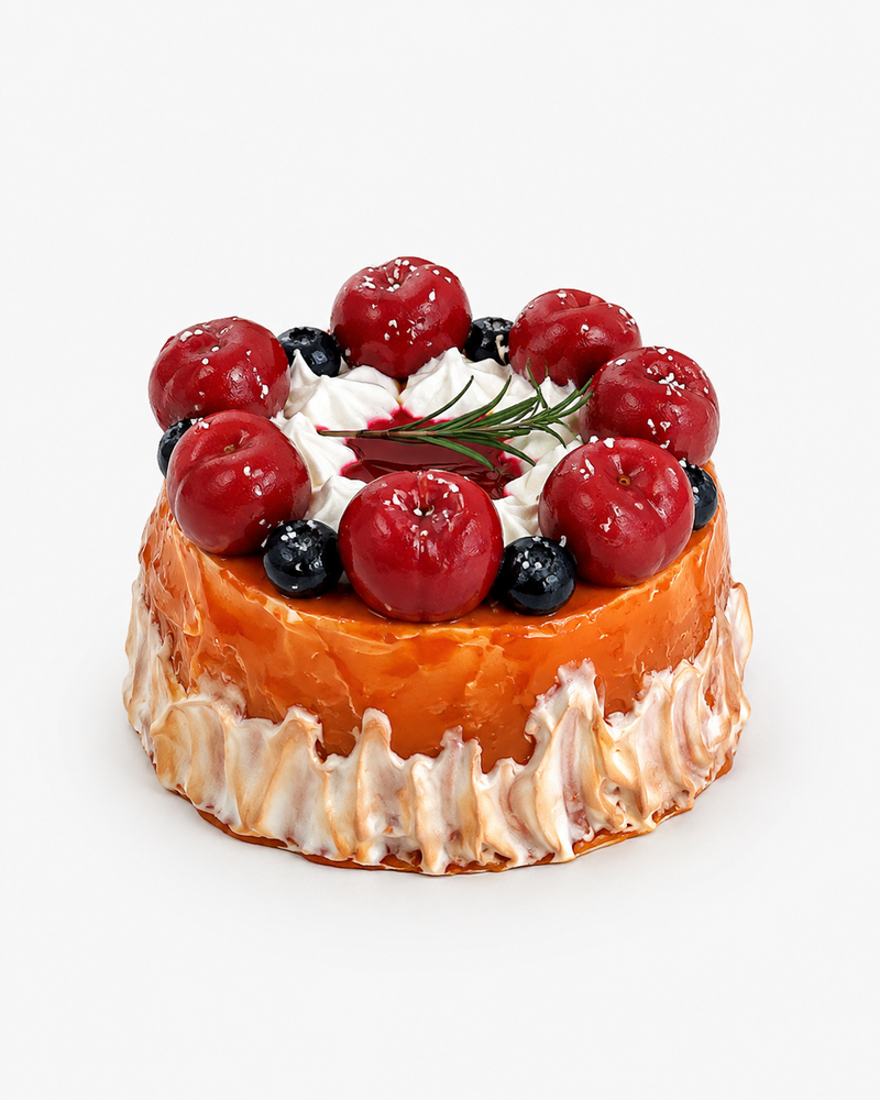 Berries Caramel Mousse