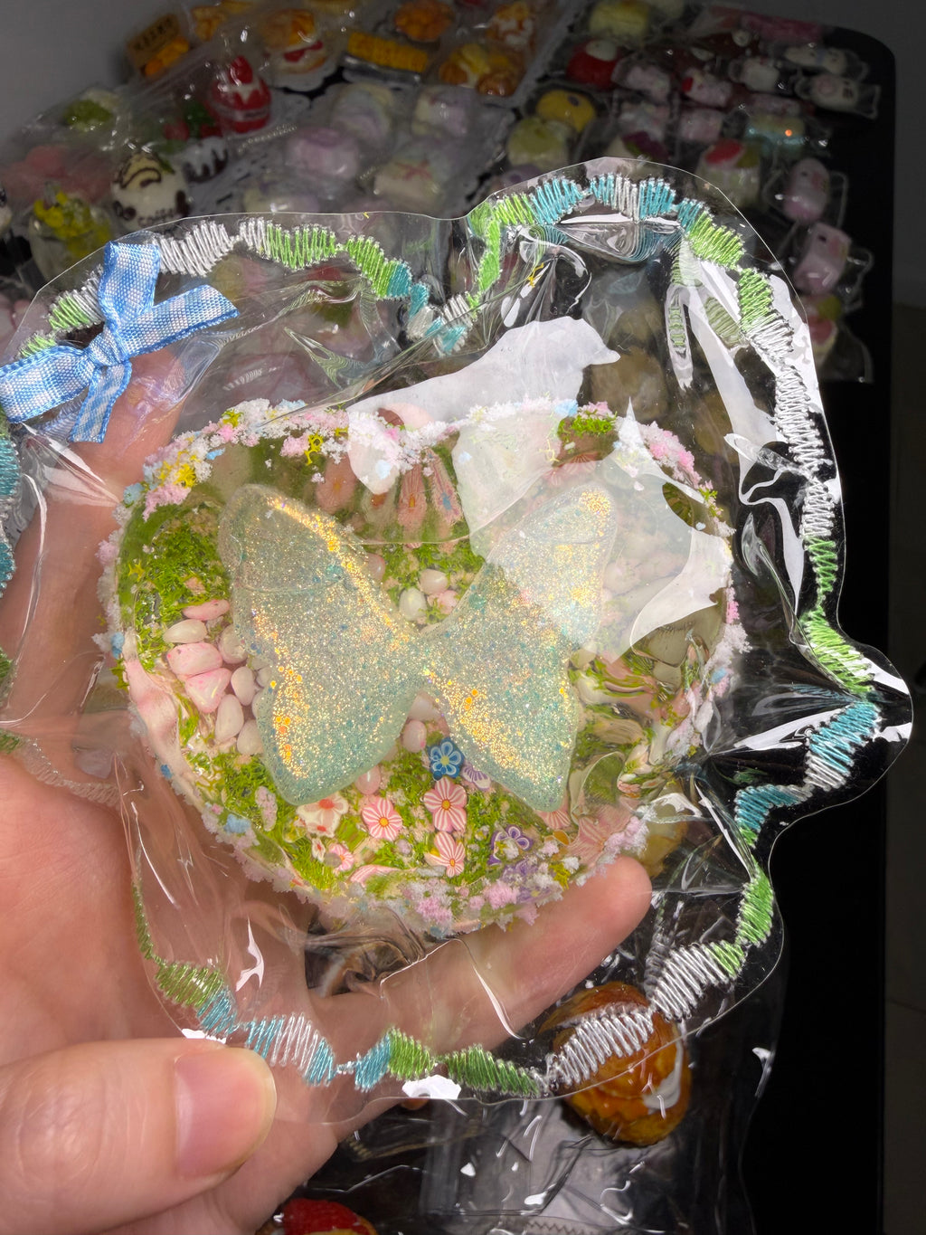 Flower Bushing Studio Liquid Glass Butterfly