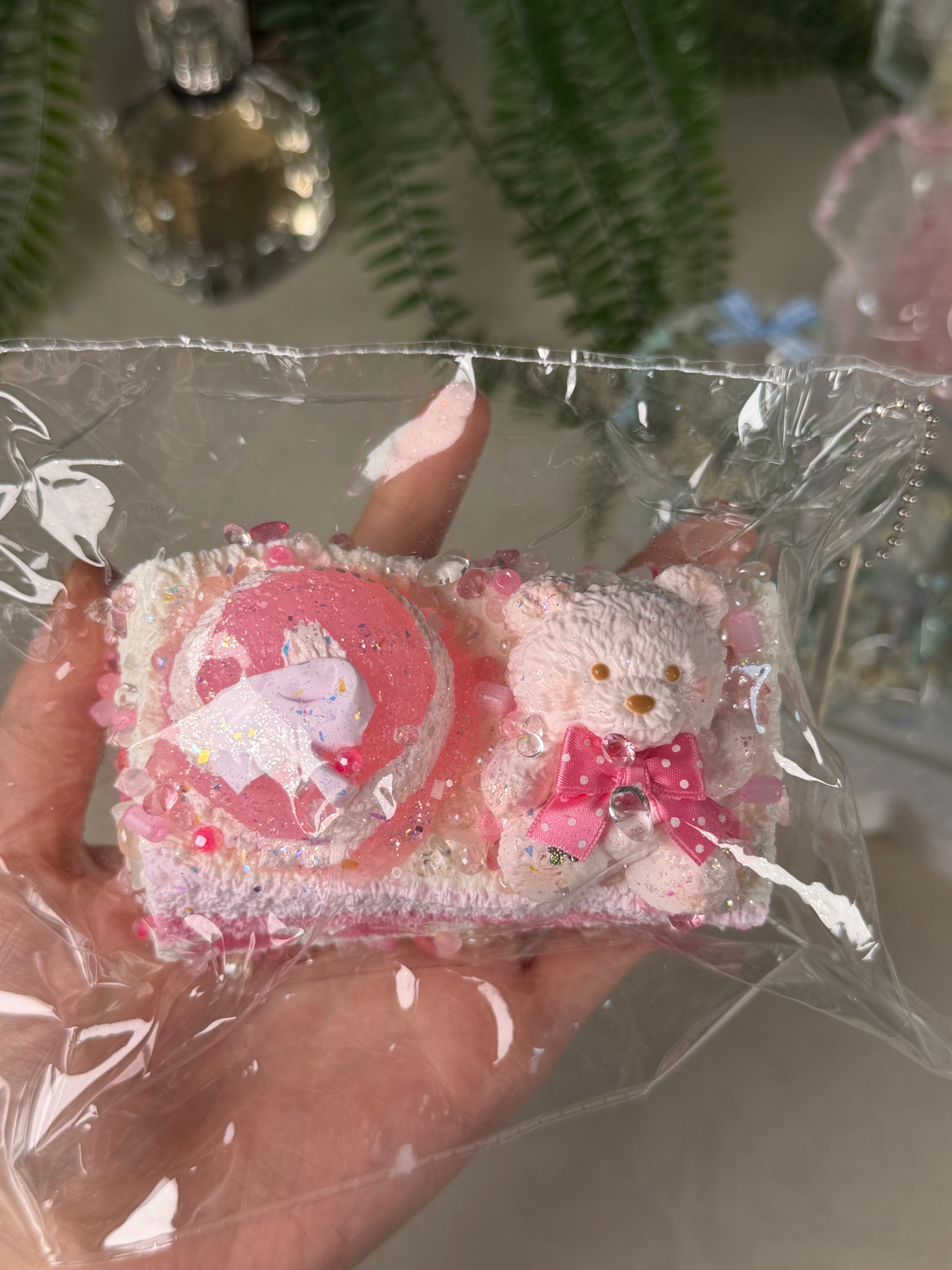 Nienienie Studio Bear Cake Slices taba squishy