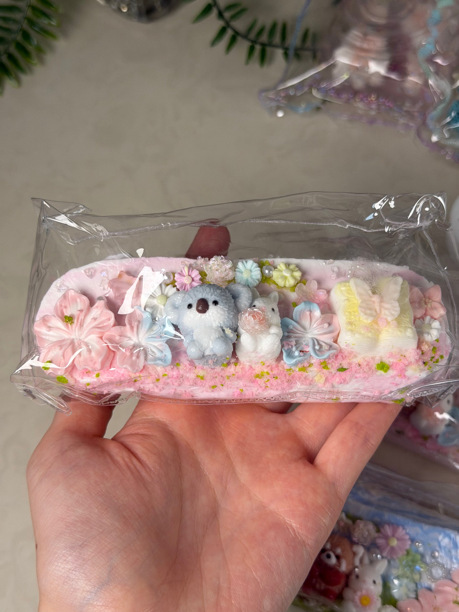 Flower Bushing Studio Animal Party Stick taba squishy