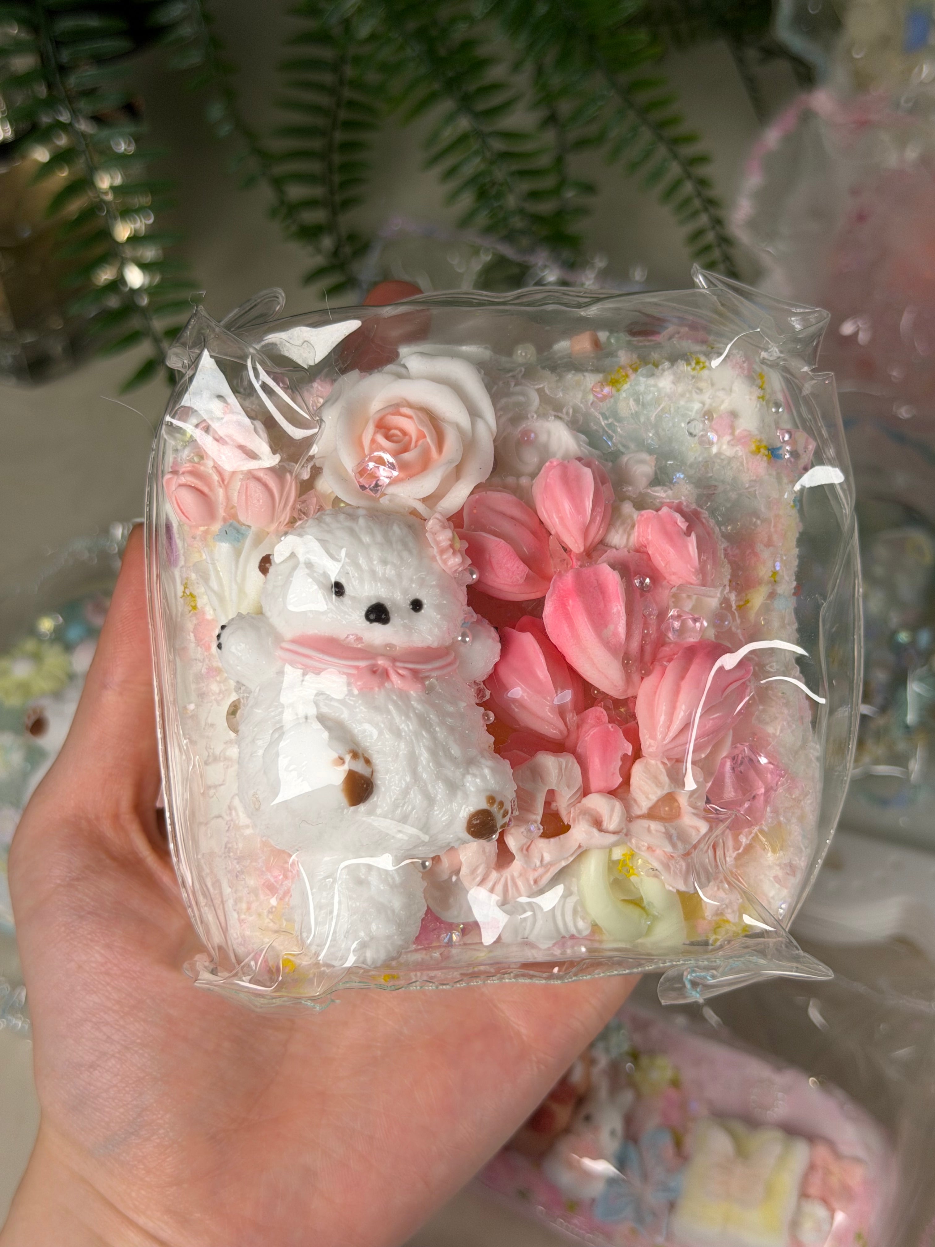 Flower Bushing Studio Animal Photoframe