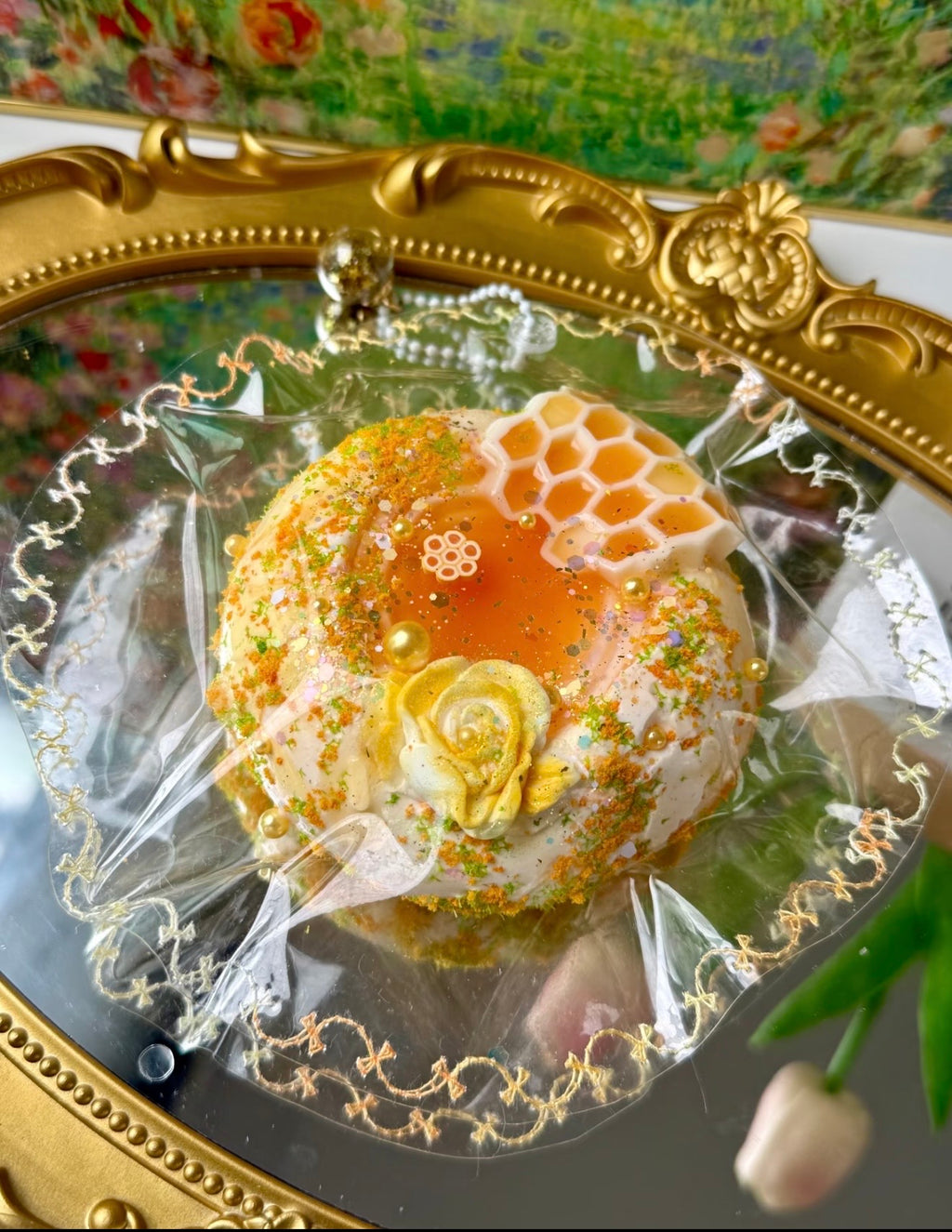 Flower Bushing Studio Honeycomb Wishing Well