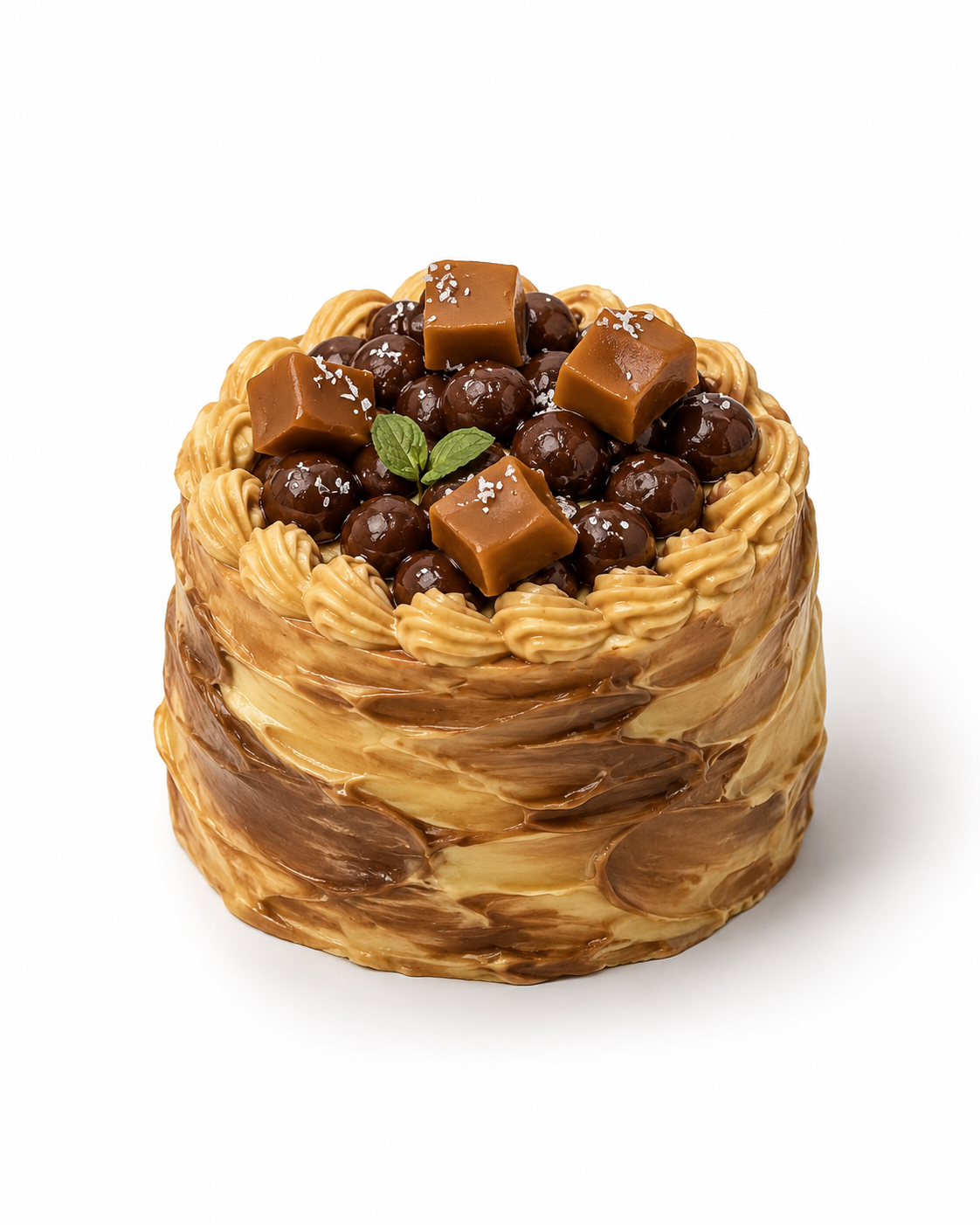 Chocolate Caramel Mousse Squishy