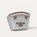 Sliced Bear Taba Squishy (Coconut Oil Texture)